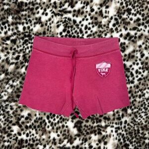 Y2K Victoria's Secret pink sweat shorts